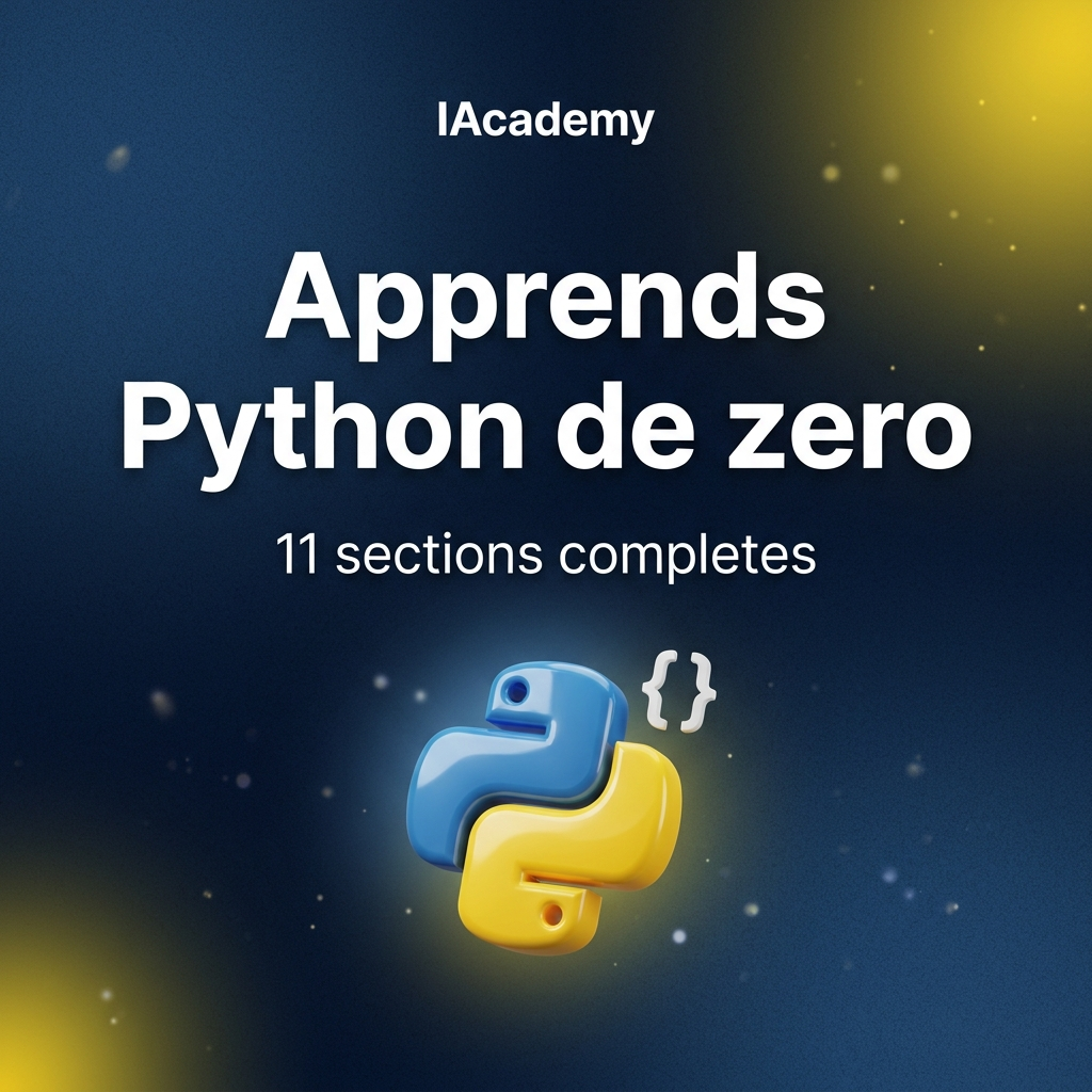 Apprends Python — le langage n°1 au monde — et décroche ton premier job tech